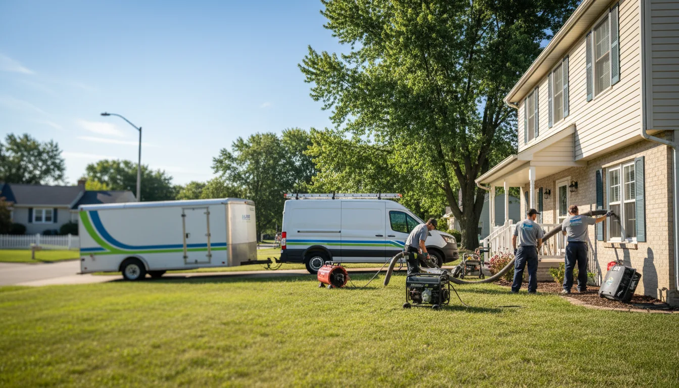 Flooded Basement Restoration And Cleanup With Repair in Baraga, MI near me